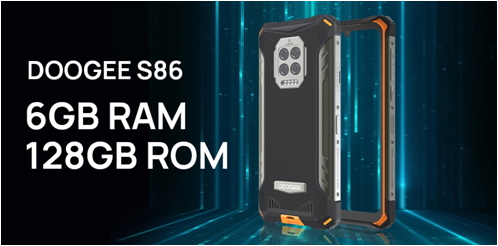 DOOGEE S86 avec 6 Go de RAM + 128 Go de ROM, profitez de tout l'espace pour vos applications.
en savoir plus: ali.pub/5isiw5
Rejoignez notre cadeau: bit.ly/3pQqwwI