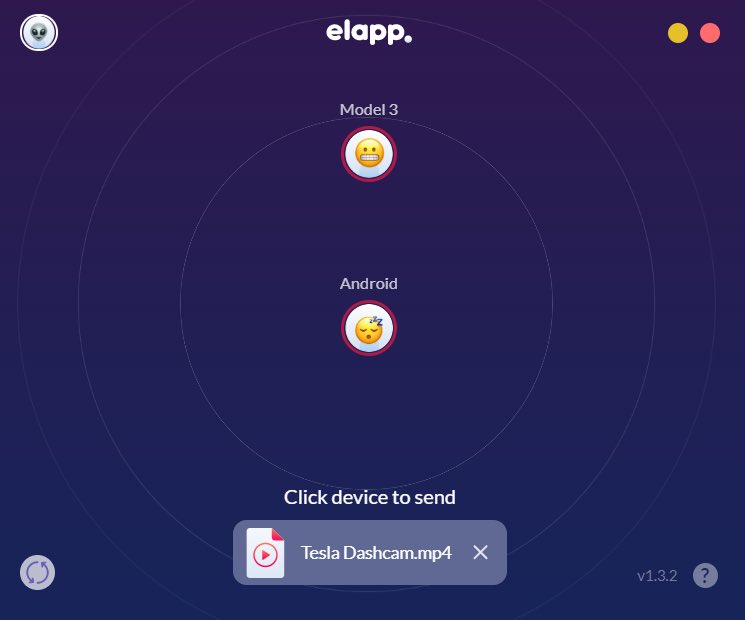 Mayer's tweet image. Hey @elonmusk can @Tesla integrate @elappHQ (universal airdrop) to wirelessly share dashcam footage from my Tesla to my phone?
𝘼𝙮𝙪́𝙙𝙚𝙣𝙢𝙚 𝙘𝙤𝙣 𝙪𝙣 𝙍𝙏 𝙥𝙤𝙧𝙛𝙖 🙏🏻