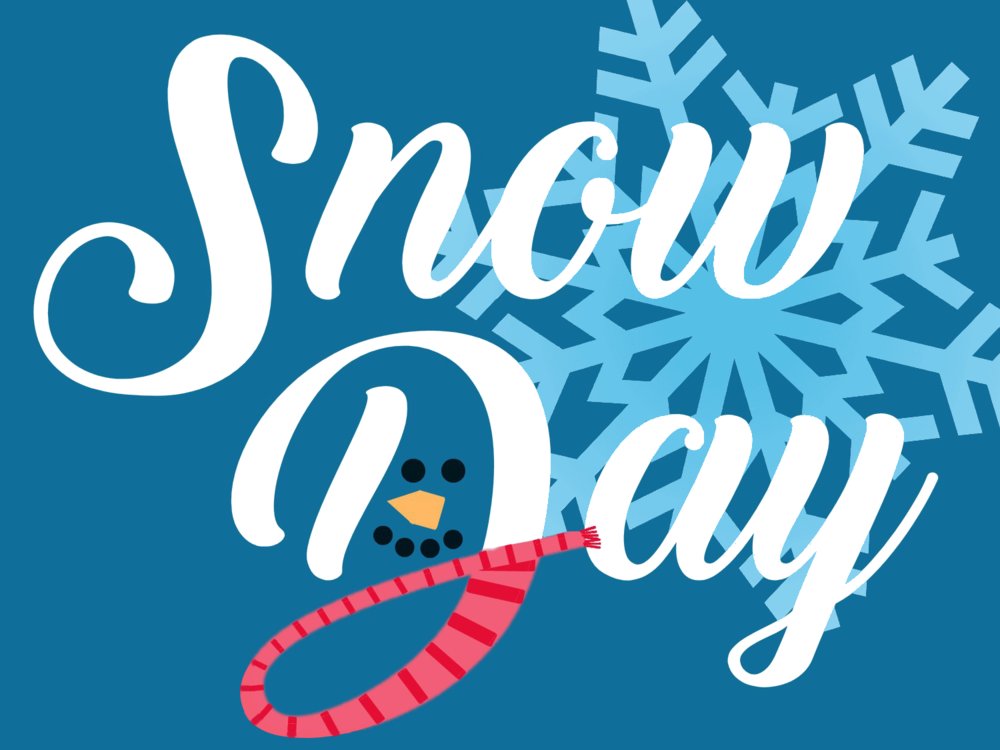 Enjoy this snow day #2! Be careful, and enjoy the day off!
