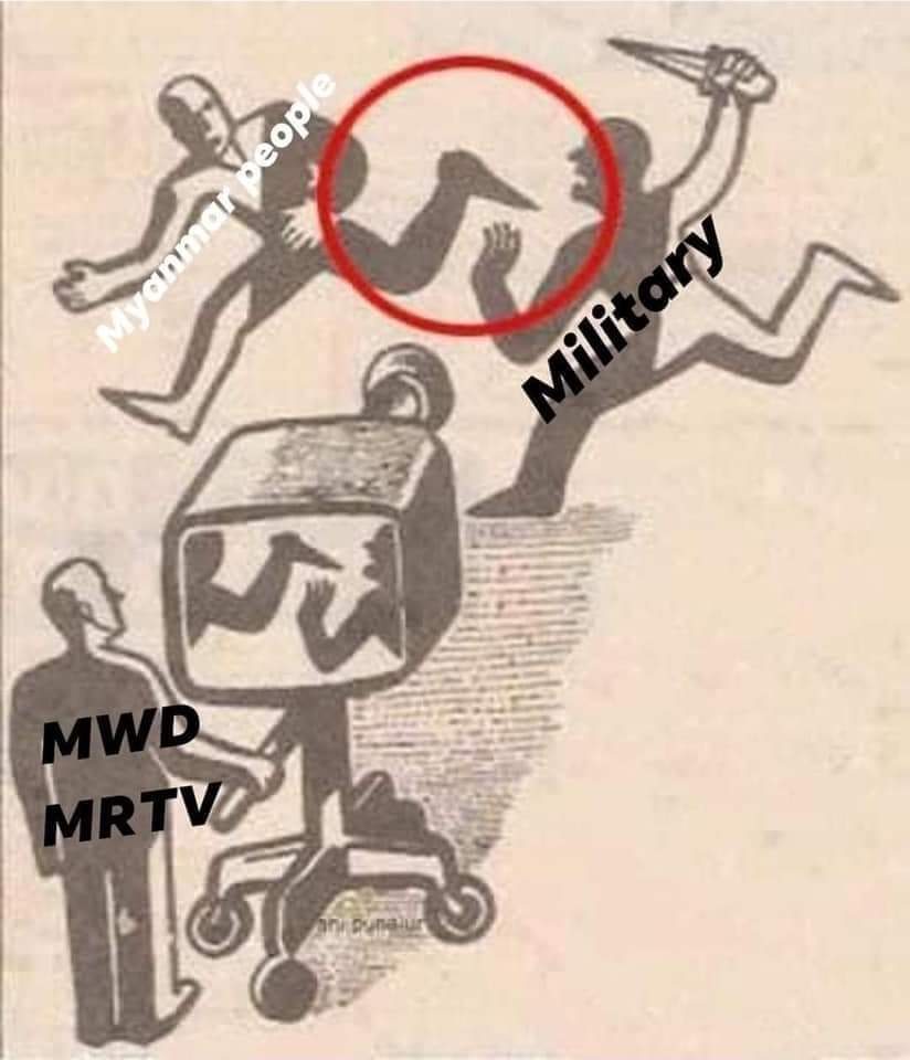 HlaingPwintPhyu (@hlaingpwintphy4) on Twitter photo <a href="/RapporteurUn/">UN Special Rapporteur Tom Andrews</a> @bunnie_mo MWD TOXIC
MRTV FAKE NEWS
#JusticeForMyanmar <a href="/RapporteurUn/">UN Special Rapporteur Tom Andrews</a> @bunnie_mo MWD TOXIC
MRTV FAKE NEWS
#JusticeForMyanmar