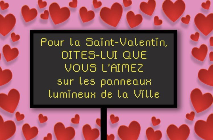 Villeneuve Saint Georges A L Occasion De La Saint Valentin Villeneuve Propose Aux Habitants D Afficher Leur Declaration D Amour Soyez Original Drole Sincere Ou Emouvant C Est Le Moment De Se Montrer Creatif