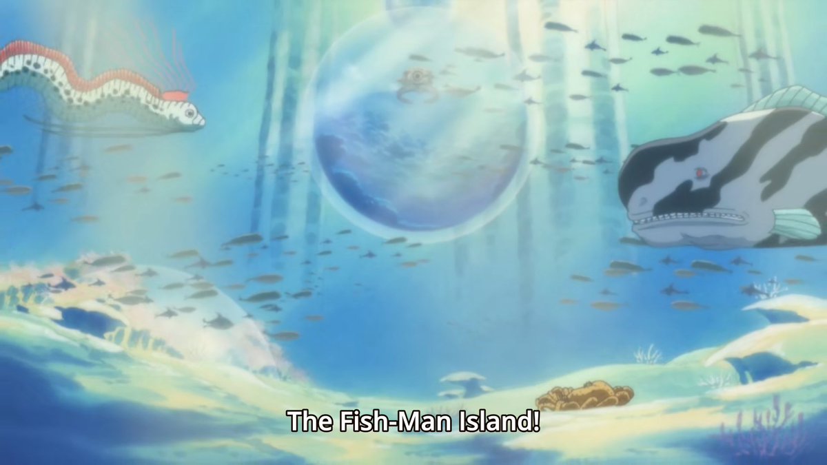 Finished re-watching Fishman Island arc. This is not a review of the arc but rather me rambling about characters and moments that impressed me and how they incorporated the underlying message of the arc.SPOILERS AHEAD