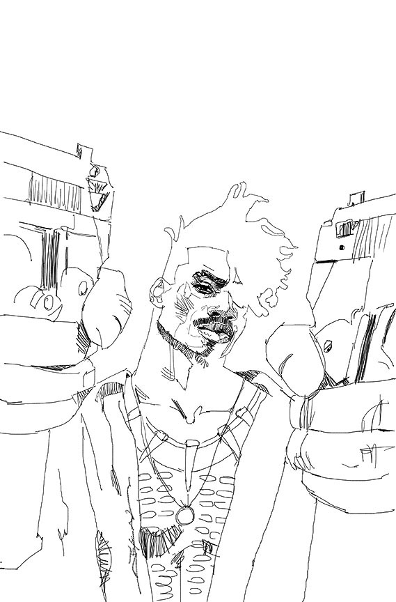 The Sketch                                     The Final 