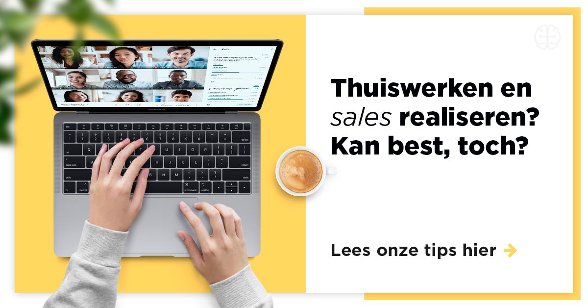 ‘Bijna de helft van de thuiswerkers verwacht na Corona crisis vaker thuis te werken’. Een uitspraak die je steeds vaker hoort.

Maar hoe maak je van je digitale meeting een succes en lukt het zelfs om sales te realiseren? Je leest het in de nieuwe blog!
buff.ly/2LCPjFr