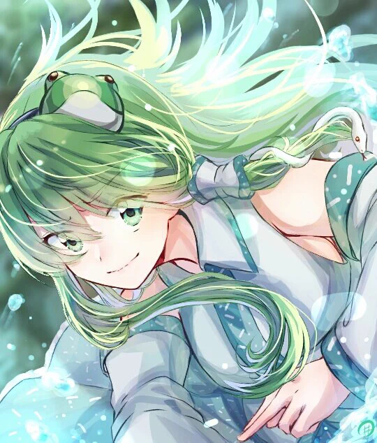 スマホで描いた早苗さんを3年前から順番に並べてみたのですが…めっっっっっっっっちゃ上手くなったな私!! 