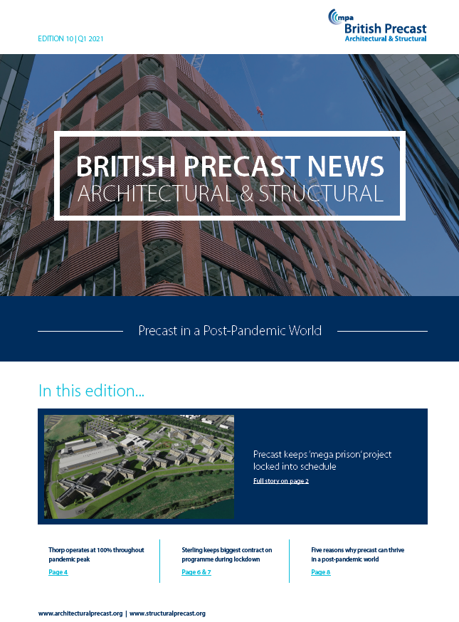concreteoffsite's tweet photo. Check out the new edition of the British Precast Architectural and Structural Newsletter. This new publication explores reasons why precast can thrive in a post-pandemic world.  Download here: https://t.co/KNwc5vxvZa
#precast #concrete #structuralprecast #architecturalprecast https://t.co/CoQz8Vi1py