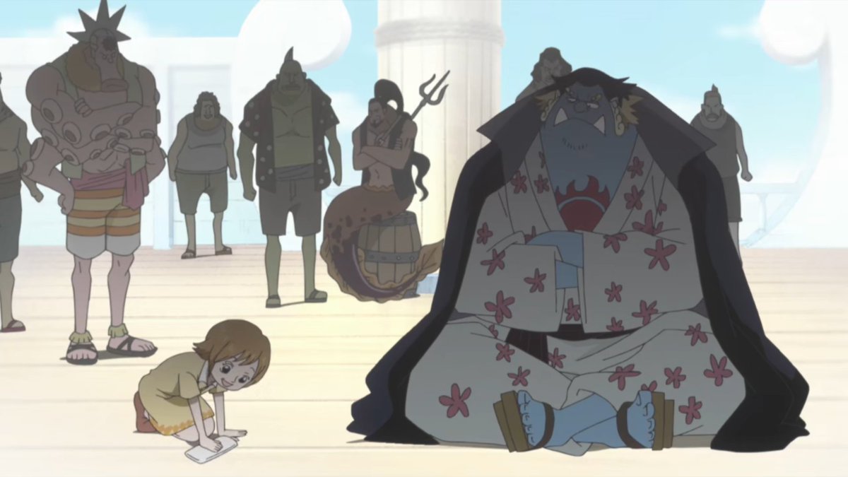 We learned about his backstory, how he lived, how both Otohime's and Fisher Tiger's ideals and way of living impacted him and his actions.