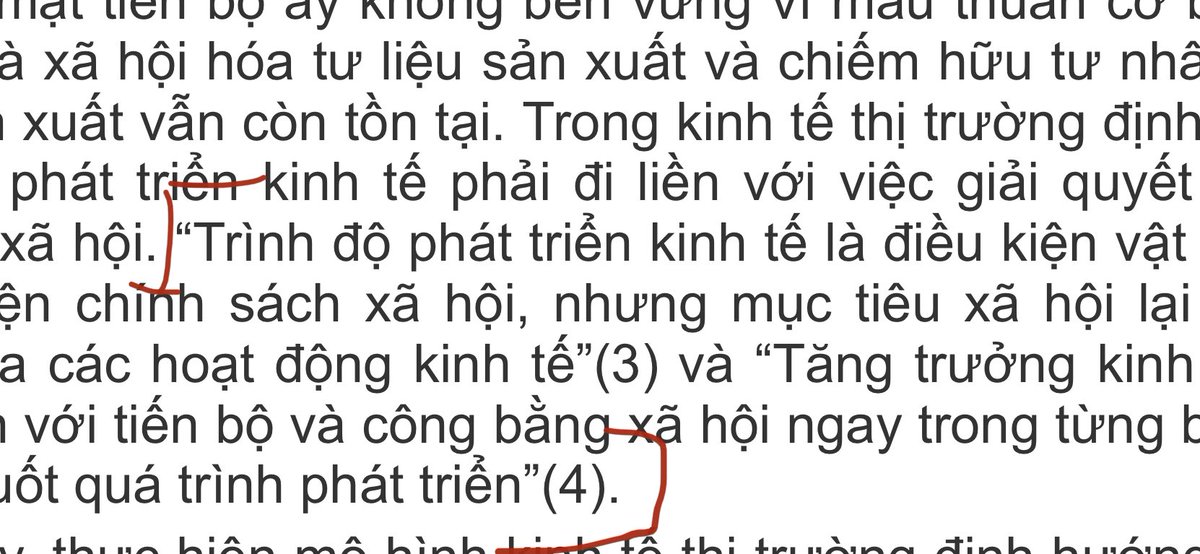 2/ Economic development must go hand in hand with social development and equality, in EVERY STEPS AND THROUGH OUT THE WHOLE DEVELOPMENT”