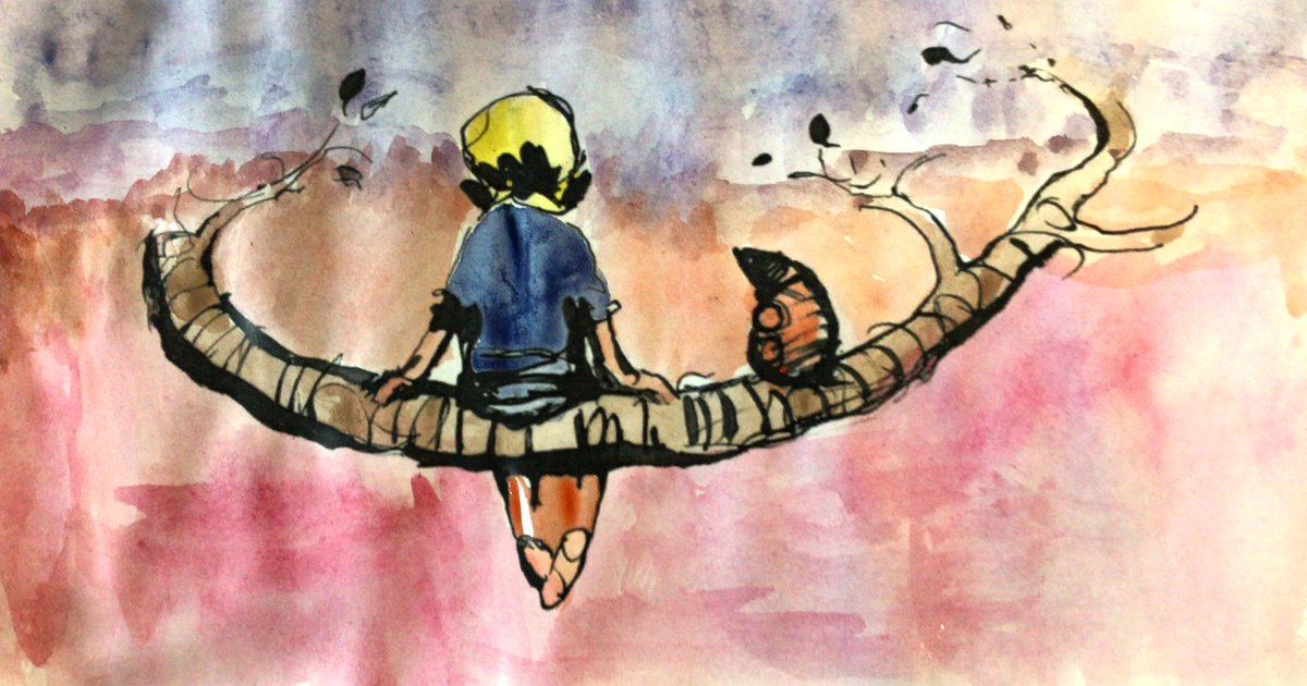 BowlingParkPS's tweet photo. Beautiful artwork here, inspired by @charliemackesy's book, The Boy, the Mole, the Fox and the Horse. 

Well done!⭐ https://t.co/VrFUDHoUxU