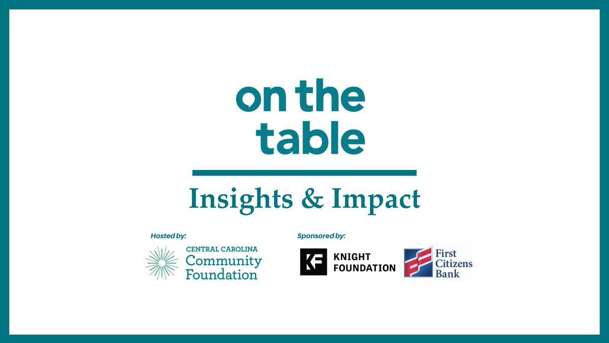 CCCFtweets's tweet photo. Join us to learn how three years of #OnTheTableCola conversations are transforming our community, one conversation at a time.

📅 Thursday, February 11

🕛 Noon

💻 https://t.co/g6Wd3D67uj https://t.co/5qvhzxo4Pe