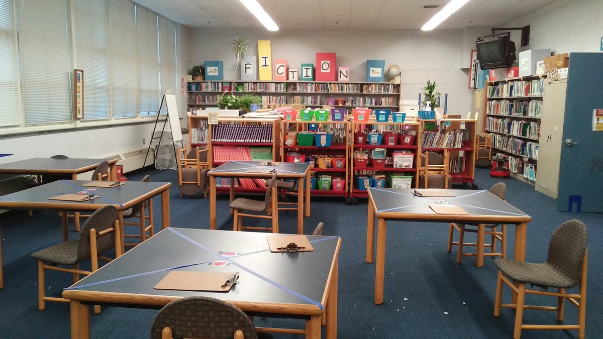 MsRosslvsbooks's tweet image. After almost 11 months...@ManometSchool #LibraryClasses are back where they belong...in the library of course!! LOTS of hand sanitizer, social distancing &amp;amp; face coverings, but golly...it sure feels good to be almost &quot;normal&quot;! 😀📚❤ @MsRosslvsbooks @PlymouthSch @PlymouthAcCoord