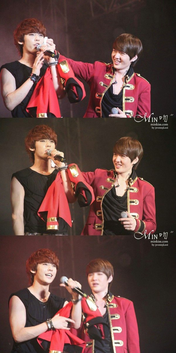 A thread of BTOB MinSub a.k.a Minhyuk and Changsub - the "the rarest get caught out yet they're actually drinking friends" bromance.