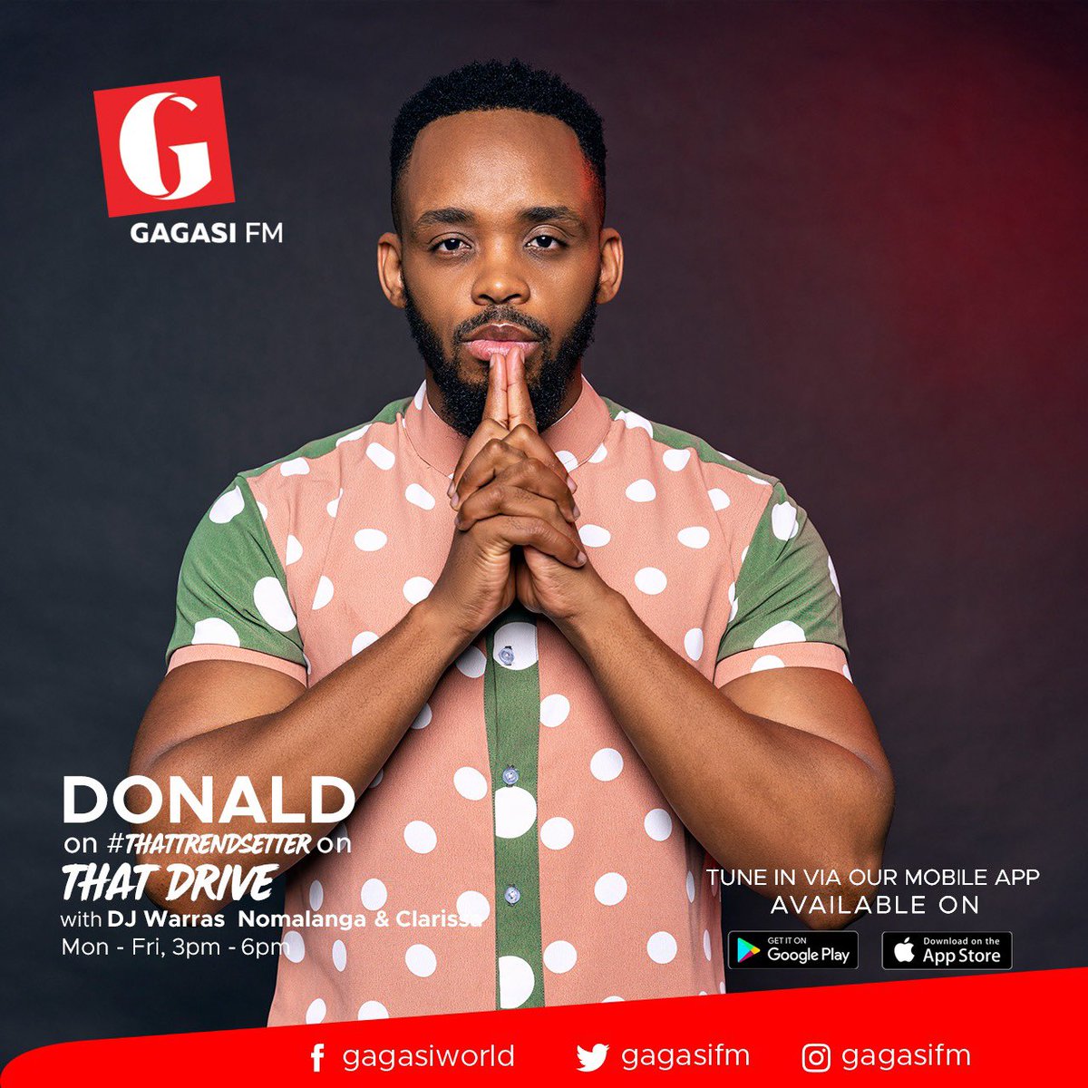 DonaldInDenial's tweet photo. Month of love belong to Cici & Donald
Catch me tomorrow on @gagasifm #thatdrive as we debut our new single #Uzobuya https://t.co/agzLUqMR76