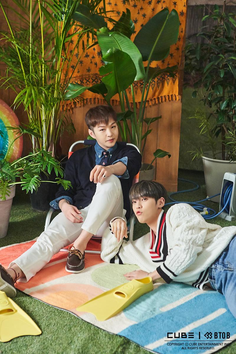 A thread of BTOB MinSub a.k.a Minhyuk and Changsub - the "the rarest get caught out yet they're actually drinking friends" bromance.