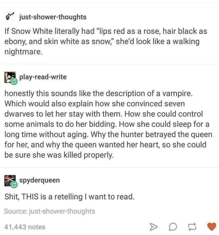 Now it all makes sense 🤔🤯. Whose going to write this so I can read it :)? #writerscommunity #writingcommunity #writing #writingprompt #paranormal #vampires pic.x.com/qozce04smy