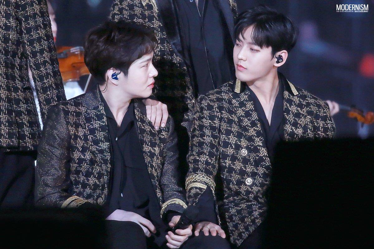 A thread of BTOB MinSub a.k.a Minhyuk and Changsub - the "the rarest get caught out yet they're actually drinking friends" bromance.