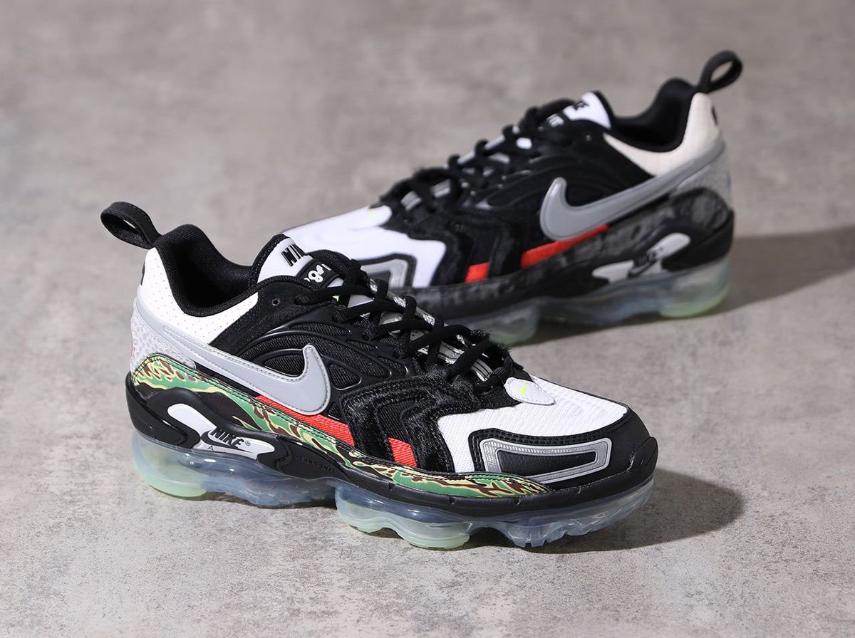 Fullress در توییتر 国内 2 18 発売 Bait アプリ抽選 2 14 00 2 16 19 59 Air Max 90 Air Max 95 などのフォルムを継承したデザインをアッパーに採用 ナイキ ナイキ エア ヴェイパーマックス エヴォ Nrg ワットザ Nike Air Vapormax Evo Nrg