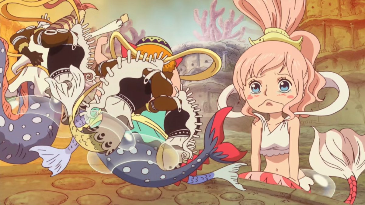 This arc had many other beautiful scenes which I could go on and on about. Fukaboshi’s address at funeral, blood transfusion scene, Otohime’s death were all great scenes which touched my heart.