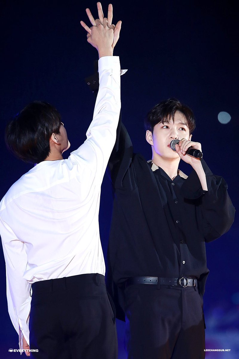 A thread of BTOB MinSub a.k.a Minhyuk and Changsub - the "the rarest get caught out yet they're actually drinking friends" bromance.