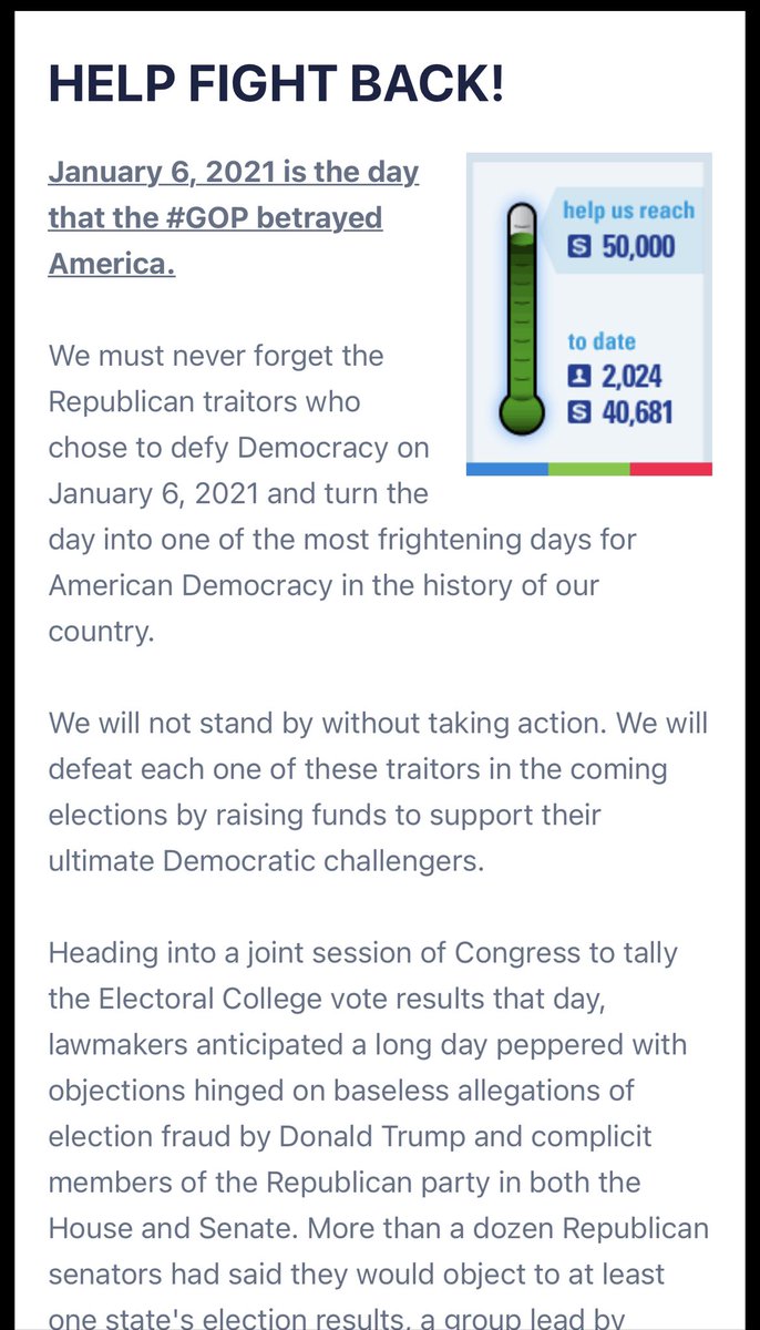 As an example  @ElectroBoyUsa is tweeting ferociously all day about his “Win Back PAC”. Pushing a narrative we all care about, turning seats red and getting rid of the crazies. But where does the money actually go?