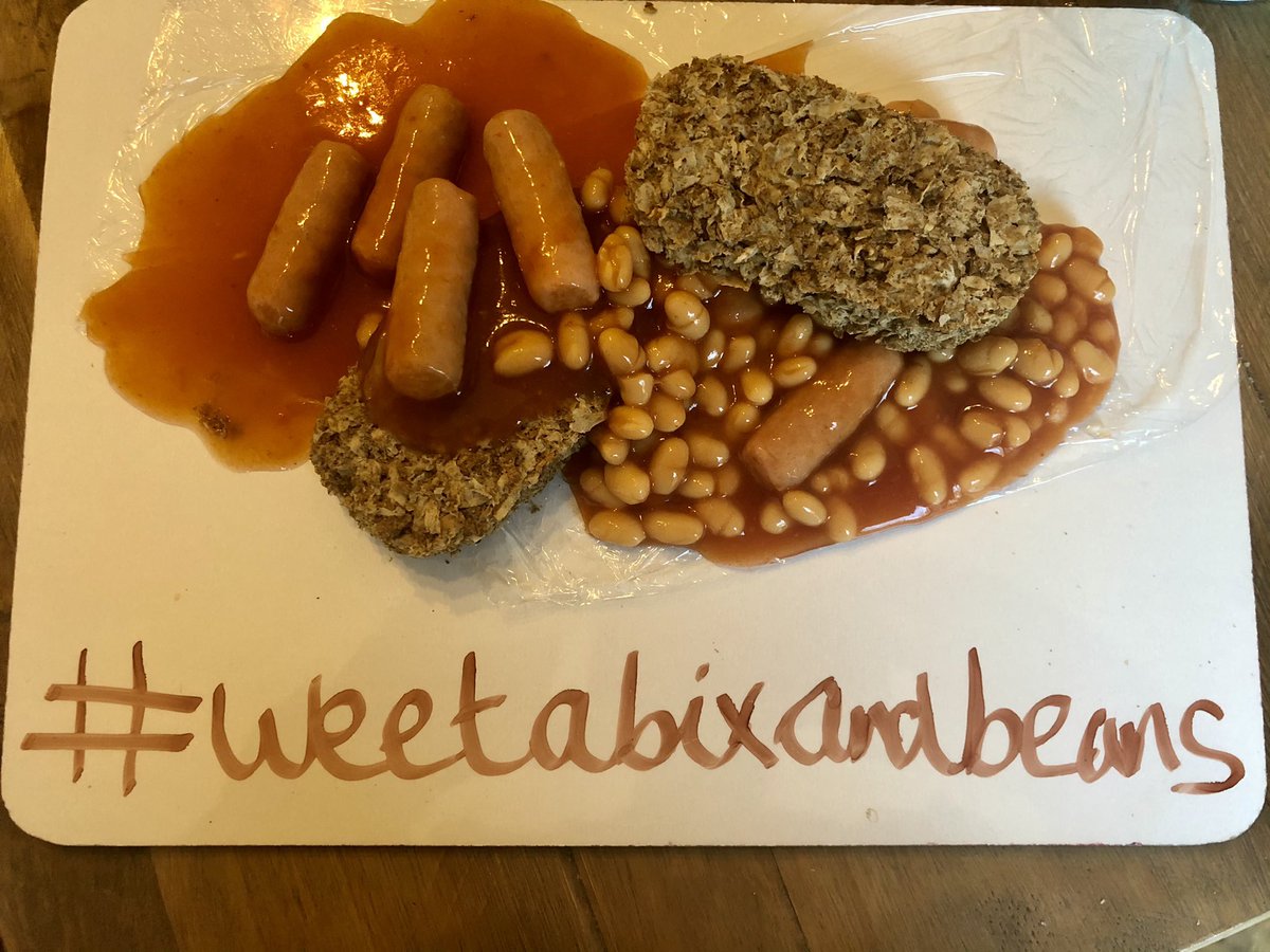 “So today, class, we’re doing poetry called ‘Beans Means Rhymes’.”

“Why Sir?”

“We just are.....” 😉

@HeinzUK @weetabix @marmite @Specsavers @MichaelRosenYes #weetabixandbeans #weetabeans #Weetabix #HEINZ #HaveYouHadYourWeetabix