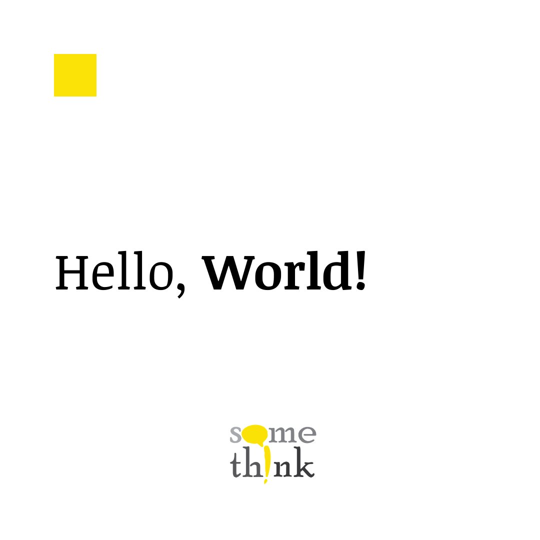 SomethinkMedia's tweet photo. Introducing you SomeThink! This is a platform where you are able to channel you writing passion freely. Go check this out! https://t.co/1nITaz83tM