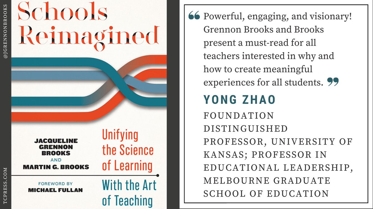 jgrennonbrooks's tweet photo. Yong Zhao is a force of nature with presentations on school transformation always inspiring. We appreciate his recommendation of Schools Reimagined. @YongZhaoEd

 #EdReimagined #LearnerCentered #BigPicLearning #Edutopia #YongZhao #SchoolTransformation #SchoolsReimagined @TCPress https://t.co/0pW8wL2QjG