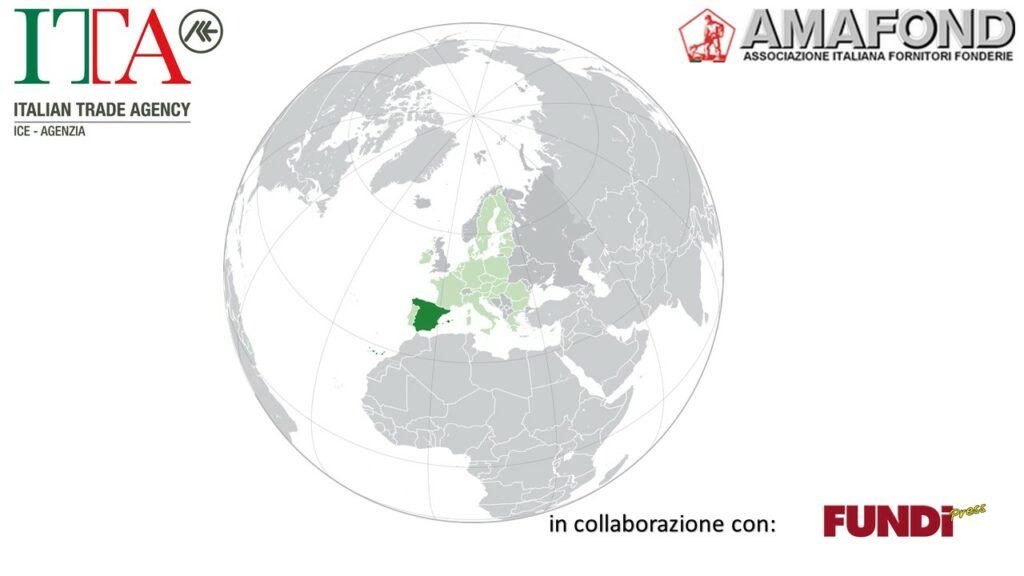 ITAMadrid_'s tweet photo. #ITA_Madrid  junto con #AMAFOND, organiza el SEMINARIO ON-LINE PRESENTACIÓN #MAQUINARIA #ITALIANA PARA LA #FUNDICIÓN, dirigido a las #fundiciones #españolas, con encuentros B2B  que tendrá lugar los días 16, 17 y 18 de febrero 2021. 
https://t.co/SawU1uifhB. https://t.co/VuW1UXkNsP