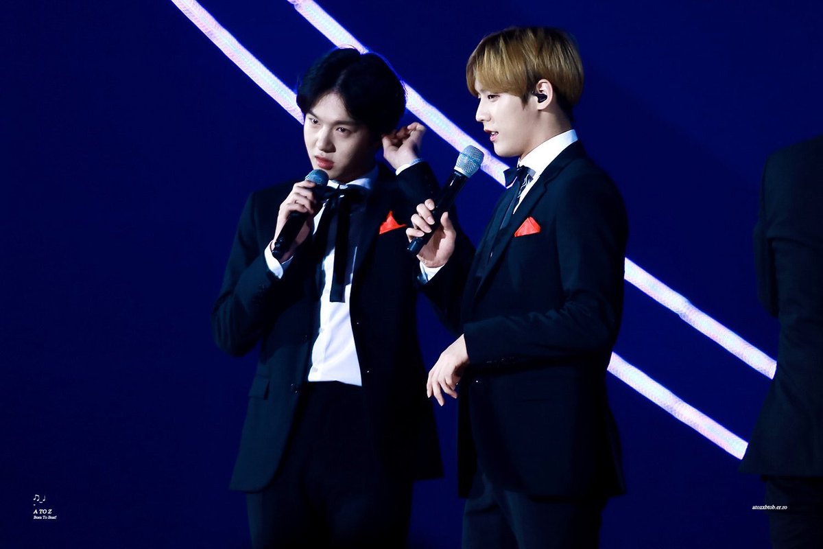 A thread of BTOB MinSub a.k.a Minhyuk and Changsub - the "the rarest get caught out yet they're actually drinking friends" bromance.