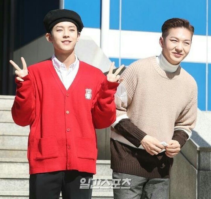 A thread of BTOB MinSub a.k.a Minhyuk and Changsub - the "the rarest get caught out yet they're actually drinking friends" bromance.