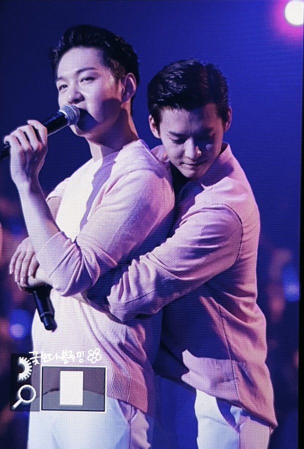 A thread of BTOB MinSub a.k.a Minhyuk and Changsub - the "the rarest get caught out yet they're actually drinking friends" bromance.