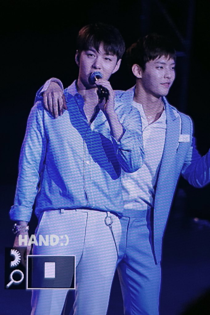 A thread of BTOB MinSub a.k.a Minhyuk and Changsub - the "the rarest get caught out yet they're actually drinking friends" bromance.