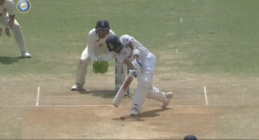 This is what my school coach would’ve called “ball pe chadh ke khelna” (get on top of/climb into the ball) If only I knew wtf he was talking about back then… maybe I wouldn’t be a tragic with a club cricket average of 12 writing threads about technique on Twitter. 