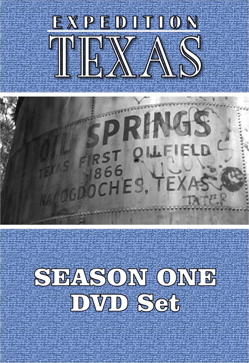 ExpeditionTexas's tweet photo. If you pre-ordered, your DVDs start shipping early next week!  If not, get the special pre-order price while you can! It’s FOUR DVDs featuring the entire first season of Expedition Texas along with some cool special features! https://t.co/KOiGGgDzy0