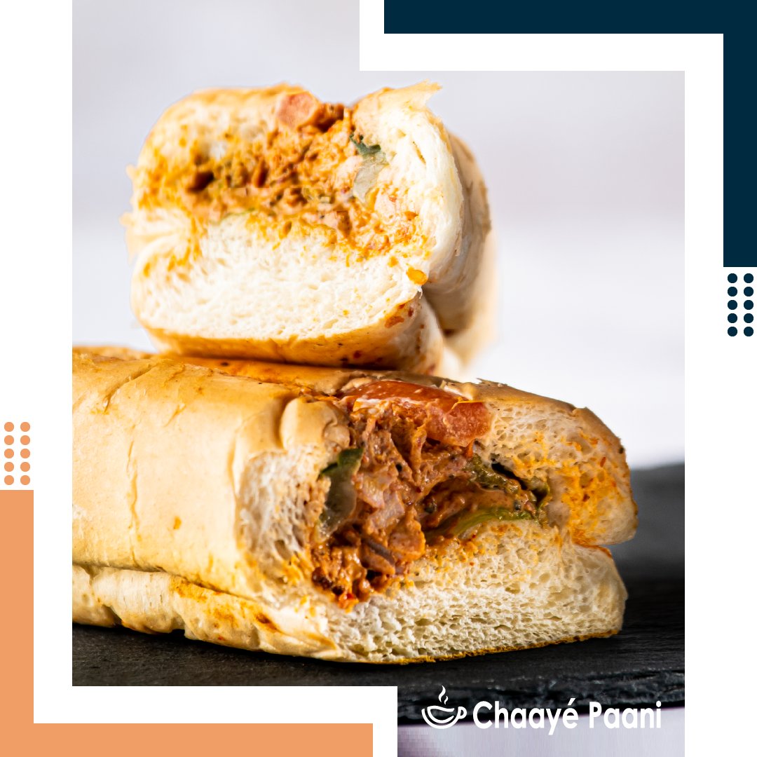 Forget Coronation Chicken - our Peri-Peri Chicken baguettes are packed full of delicious roast chicken, chilli sauce and creamy mayo to spice up your lunch! #ChaayePaani #Sandwich #Tea #Baguette #TeaTime #Lunchtime #SweetTooth #Birmingham #Dewsbury #Bradford #Huddersfield