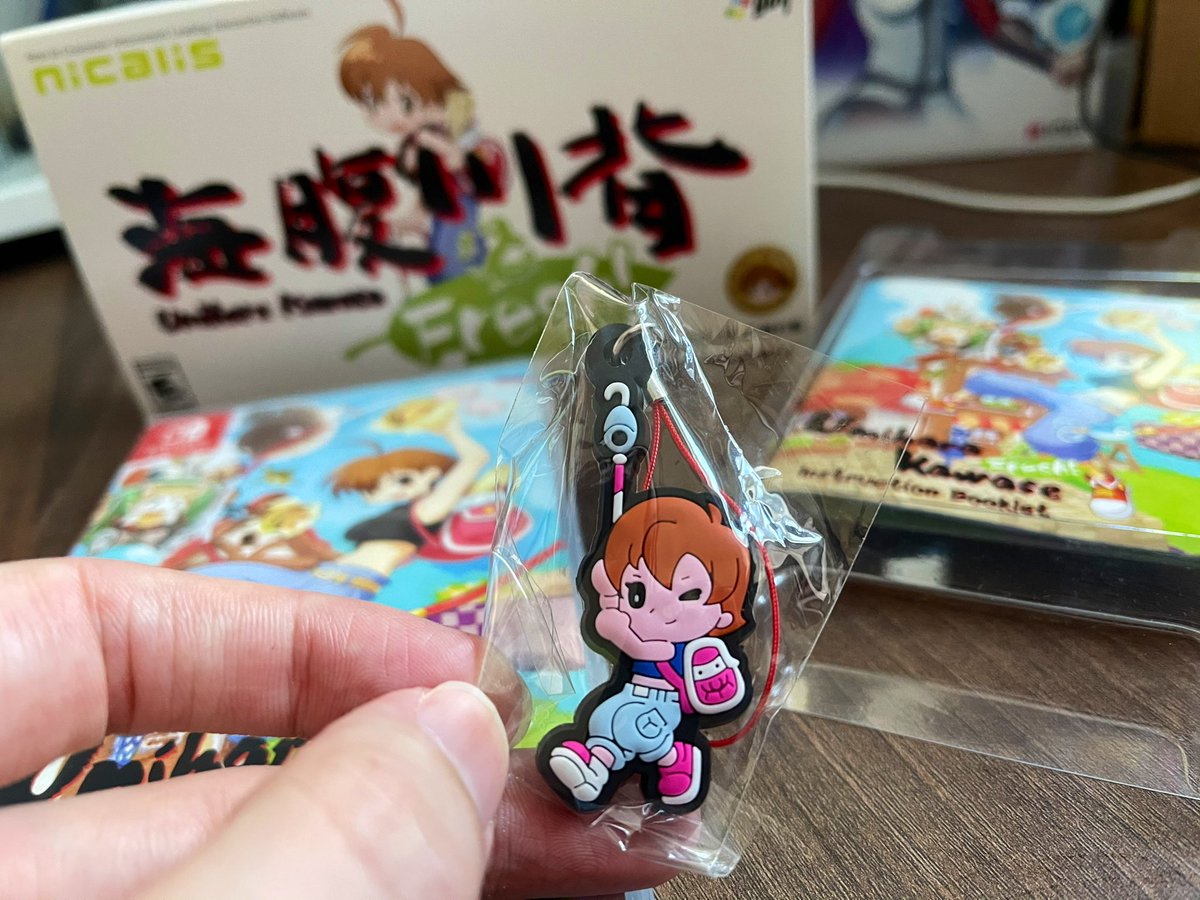 RetroBreakNick's tweet photo. Yay the special edition of Umihara Kawase Fresh finally turned up! Love how close the box is to the original! I did a retrospective on the series a few weeks ago - https://t.co/z0YtvZqHG7  #UmiharaKawase @nicalis @saizensen_EN https://t.co/87L778AMSk