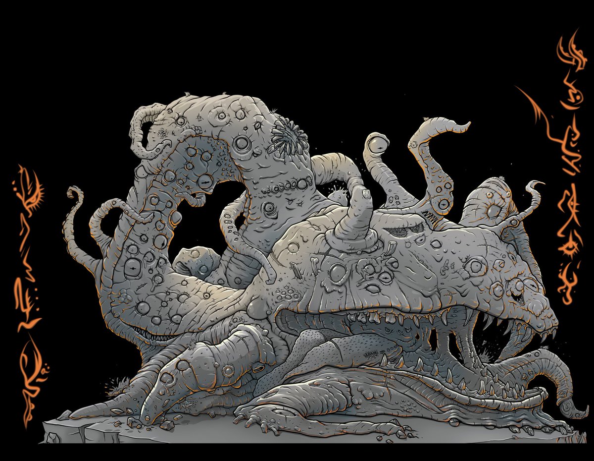 theMiniatureDu1's tweet photo. It is sooo cute. #shoggoth #papermini #wip https://t.co/BVrbyzcq0P