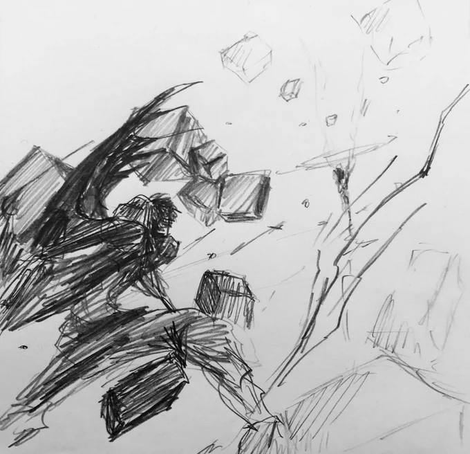 #俺の描いたかっこいいを見てくれ 
