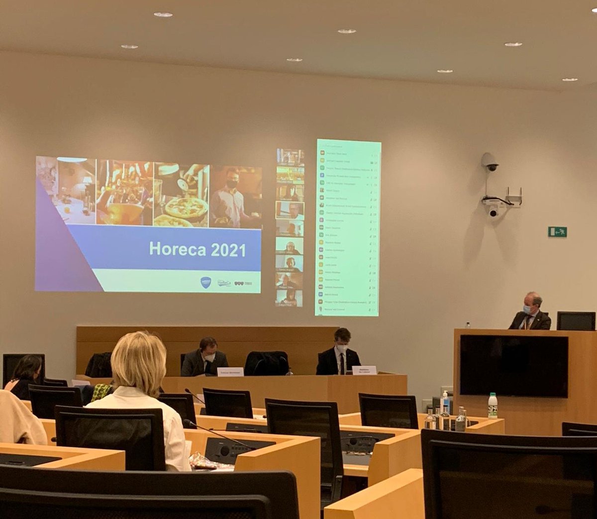 ✊ Vandaag verdedigden we de vraag voor extra horecasteun met 27 concrete steunmaatregelen voor 2021.

⏱ Er was veel enthousiasme bij de parlementsleden en we rekenen op hun steun voor de snelle uitrol. Want onze ondernemers hebben nu hulp nodig om te overleven!