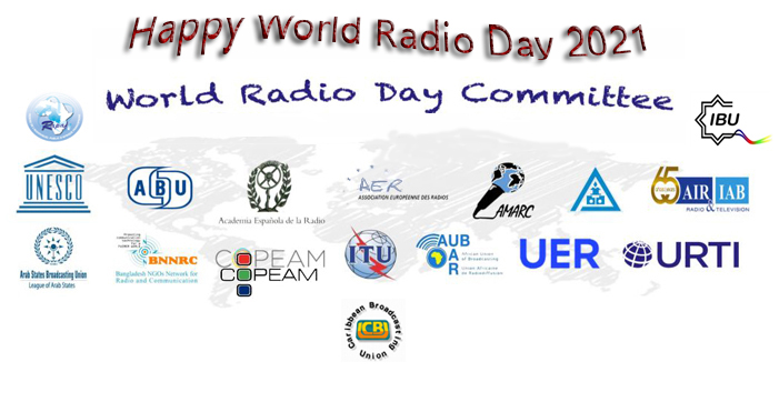 HAPPY WORLD RADIO DAY 2021 #WorldRadioDay