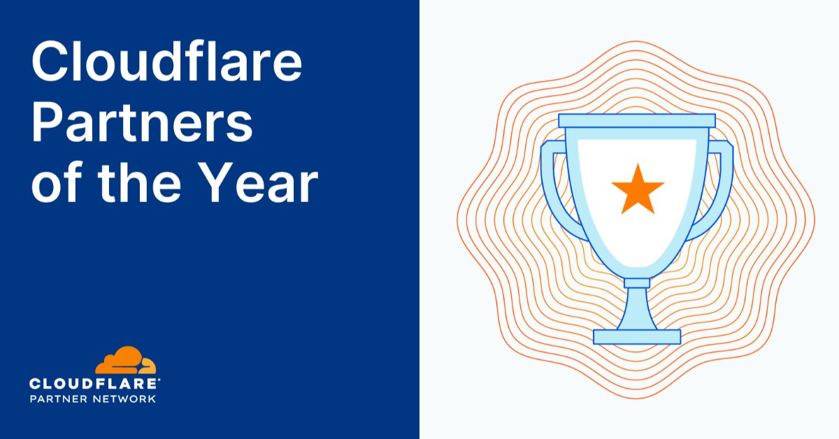 Wir sind so unglaublich stolz, dass wir von <a href="/Cloudflare/">Cloudflare</a> zum "Worldwide MSP Partner of the Year" ernannt wurden! Mehr hier im Blogartikel: bit.ly/3cVSDXy