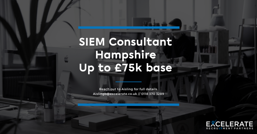 ExcelerateRec's tweet image. Are you an experienced SIEM Consultant that has exposure to a breadth of technologies in varying environment?

This global consultancy could be your next career move, speak to Aisling to learn more about this client, their customer and this opportunity.