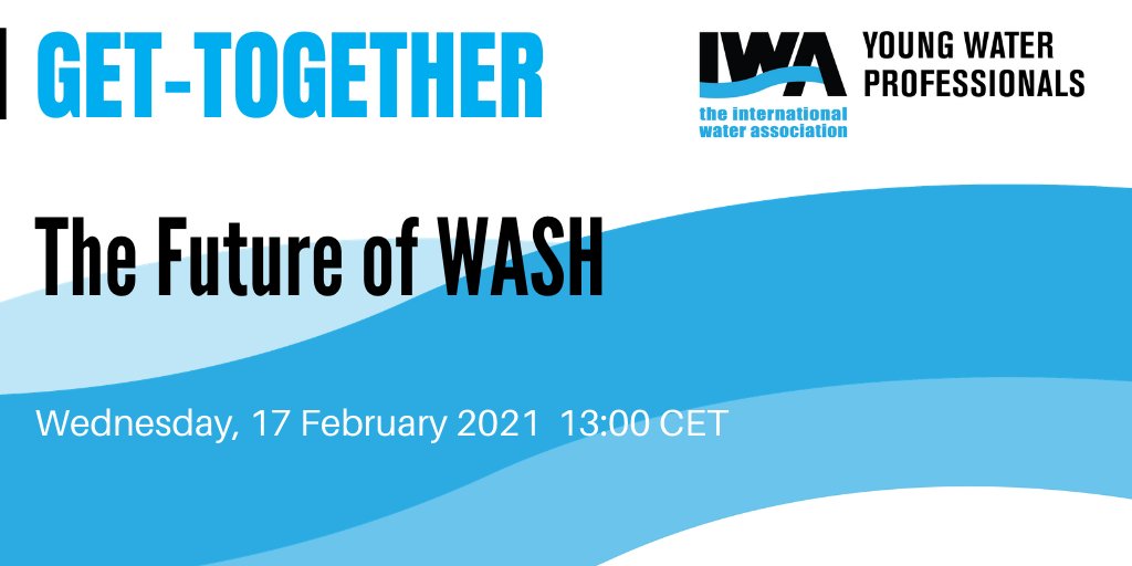 IWA's next #YoungWaterProfessionals Get Together is next week on Wednesday 17 February at 13:00 (CET). Join us online for an opportunity to meet peers and discuss the future of #WASH and #SDG6. 
Sign up: ow.ly/Q9FG50Dr2nP
