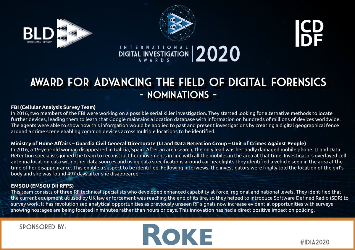 BlueLightsLtd's tweet image. IDIA 2020: Advancing the Field of Digital Forensics!

BLOG: bluelightstraining.com/2021/02/10/idi…

#IDIA2020 #digital #digitalinvestigation#investigation #police #military#crypto#cryptocurrency#intelligence #commsdata#forensic#digitalforensic#internet #investigator#ICDDF#security#cybersecurity