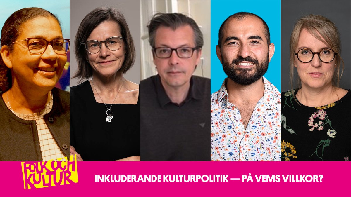 Inkluderande kulturpolitik — På vems villkor? Fredag 12 februari 9:10–9:45 under <a href="/FolkochKultur/">Folk och Kultur</a> 2021 deltar Riksteatern Crea i en paneldebatt av ämnet. Gratis för alla – Läs mer och se programmet här: folkochkultur.se/folk-och-kultu…

#folkochkultur