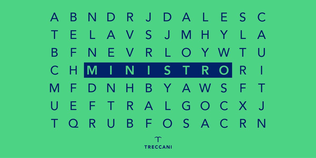 Treccani's tweet photo. Non sarà il caso di trarne conclusioni sulla fase politica, ma il contrario etimologico di "ministro" è "maestro".
Il latino "minister" (servitore, aiutante) derivava da "minus" (meno) secondo il modello di "magister" (maestro) che derivava invece da "magis" (più).

[Continua] https://t.co/ZIlqIgLtia