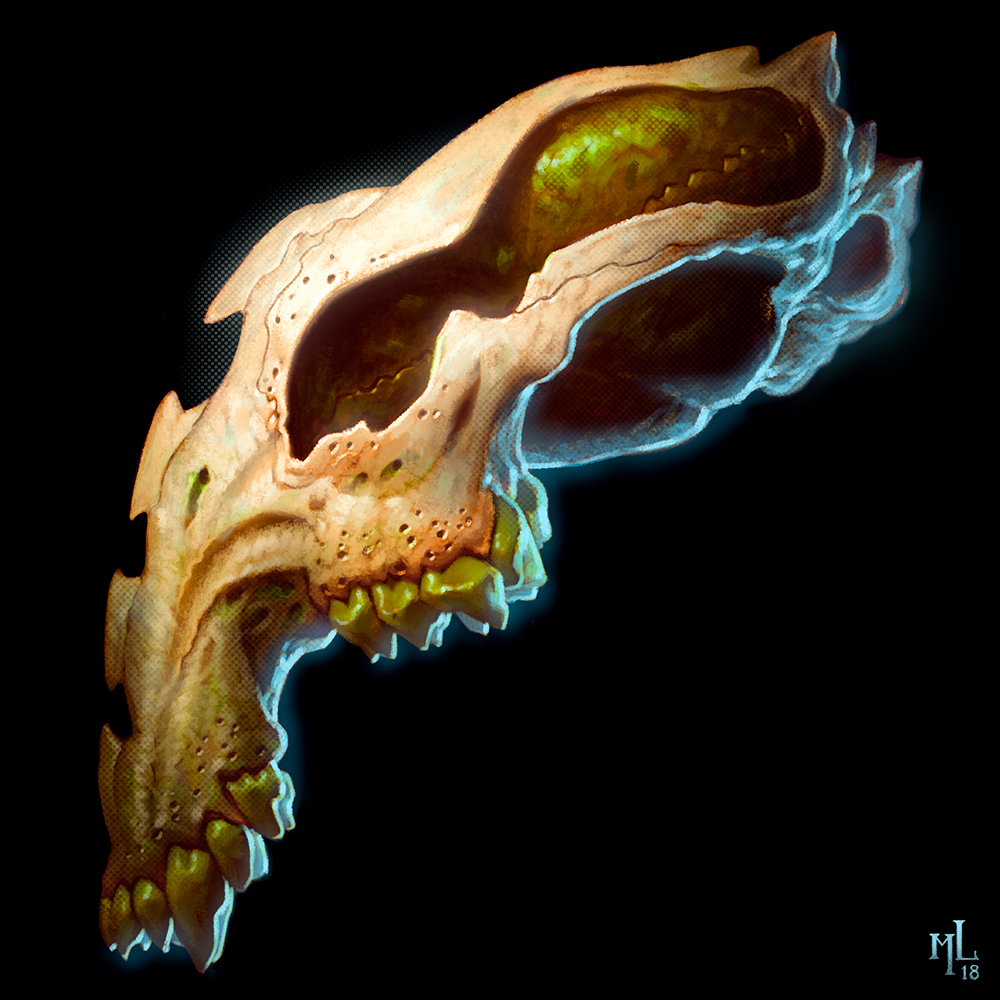 LostKeep's tweet photo. got some new stuff (painting!) coming up, soon… in the meantime, thought i’d share some skull-kandy i painted a while back… • #matthewglewis #lostkeep #art #illustration https://t.co/H4io7ADdE2