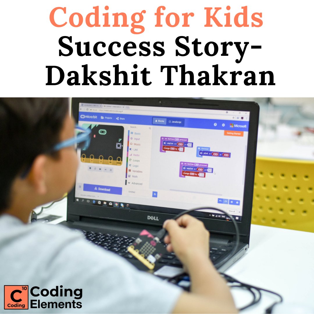 CodingElements's tweet image. Coding Elements student Dakshit Thakran has developed a Converter and Calculator App. bit.ly/3q7TVm2
He is learning coding at Coding Elements where kids learn logic & work on coding problems in the form of exercises, activities, projects.
#codingelements #codingforkids