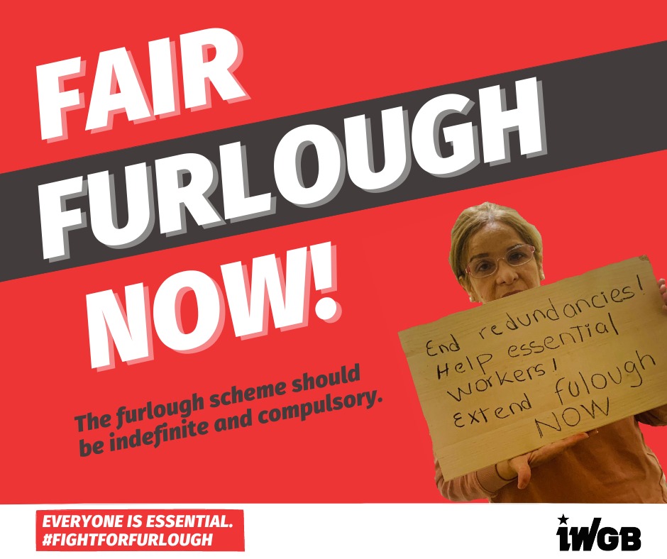 🚨CAMPAIGN LAUNCH🚨

1. Today we launch the #FairFurloughNOW campaign demanding INDEFINITE and MANDATORY furlough. The current stop start, optional furlough scheme has resulted in thousands of jobs being lost and lives being ruined. Its time to #FightForFurlough!