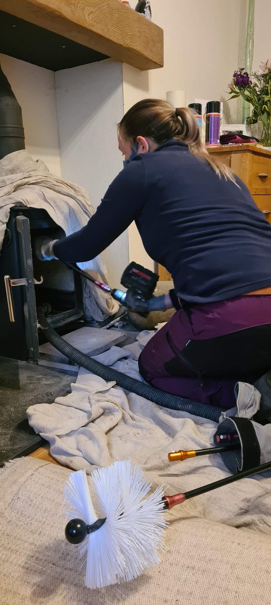 RodStation's tweet photo. Rodstation HQ:
Some great photos from Victoria Wagstaff using the Extra Flexible Liner Powersweeping Kit. Contact sales@rodstation.co.uk 

https://t.co/bgYpvl0bZx

@RodStation @GomcsInfo @MCSGuild @hetas_uk @APICSweeps @NACS_UK @BeyondtheStove @sweepcommercial @SweepSafeUK https://t.co/vIrCDELfif